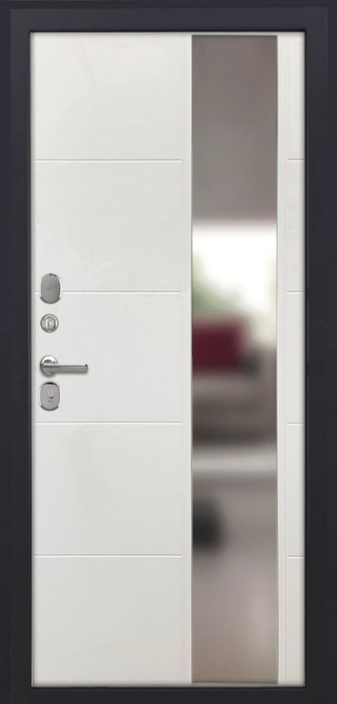 Товар Дверь ДвериПРО Модель L-48 ФЛЗ-649 капучино (зеркало) DPRO195753