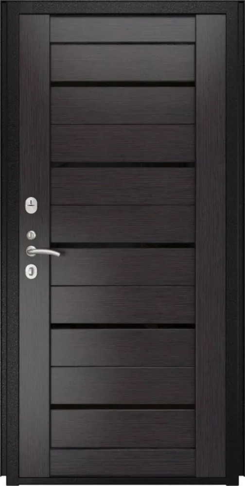 Товар Дверь ДвериПРО Модель L-47 СБ-1 (лак.черное, 16мм, венге) DPRO195829