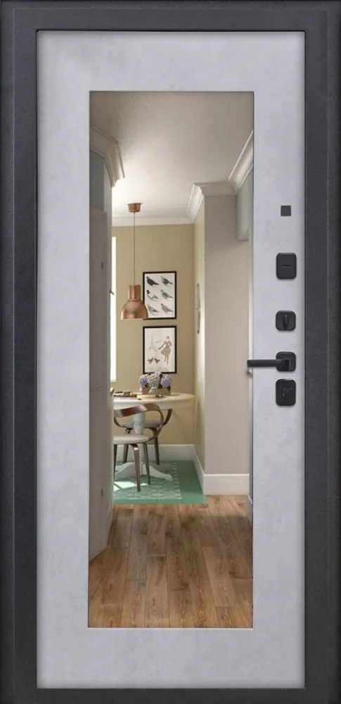 Товар Дверь ДвериПРО Модель L-48 ФЛЗ-603 Бетон снежный DPRO221096